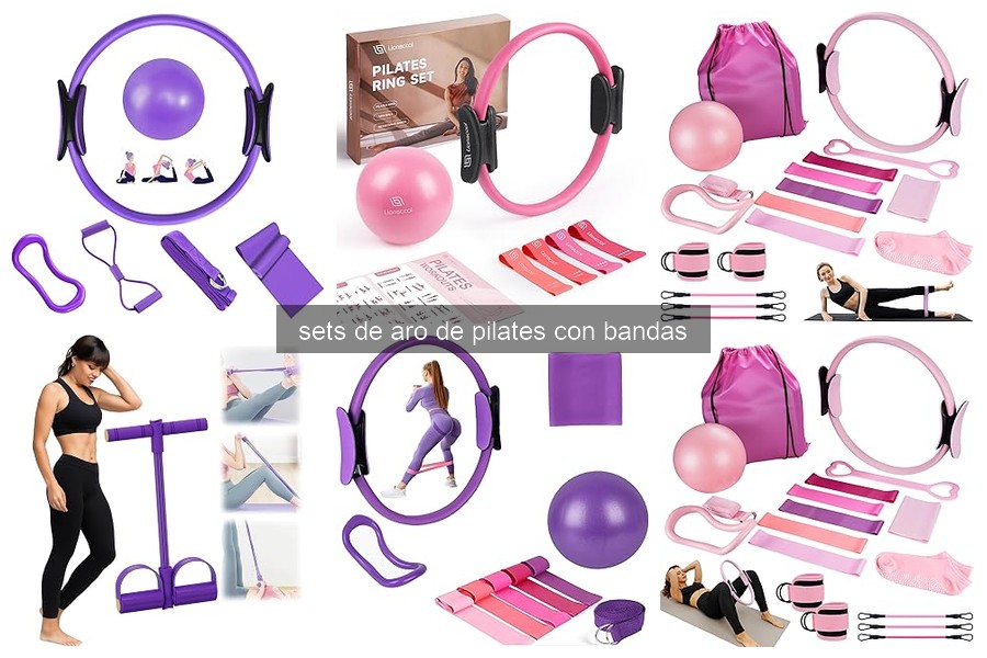 Mejora tu flexibilidad con el aro de pilates y bandas