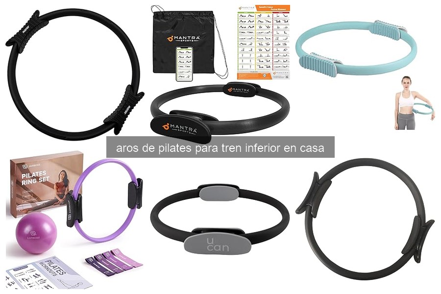 Mejores aros de pilates para tonificar el tren inferior en casa