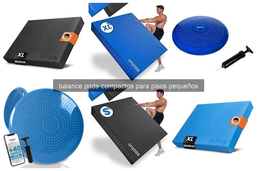 Mejores balance pads compactos para pisos pequeños en 2026
