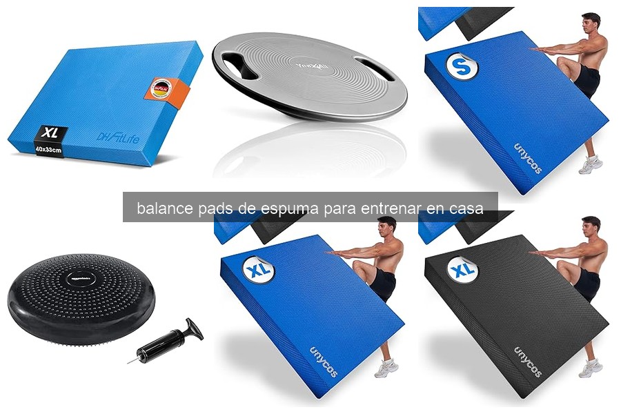Mejores balance pads de espuma para mejorar la estabilidad