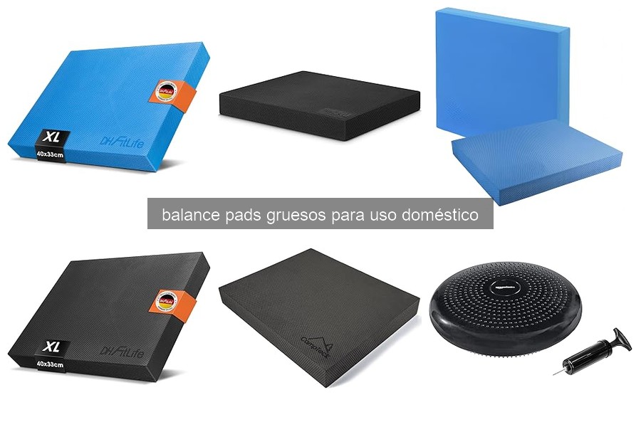 Mejores balance pads gruesos para ejercicios en casa 2026