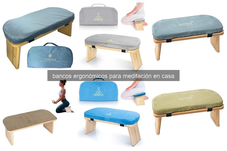 Mejores bancos ergonómicos para meditación en casa 2026