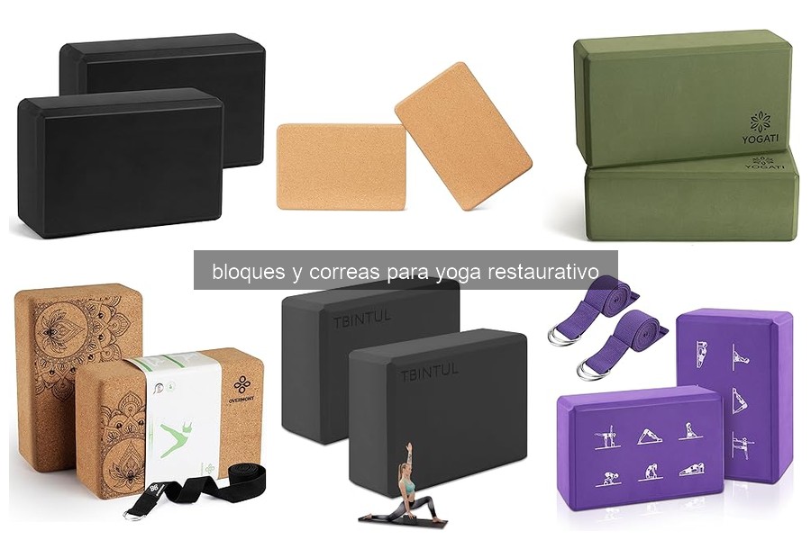 Mejores bloques y correas para yoga restaurativo en 2026