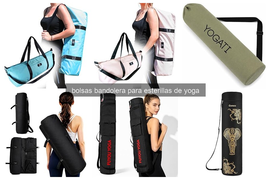 Mejores bolsas bandolera para esterillas de yoga en 2023