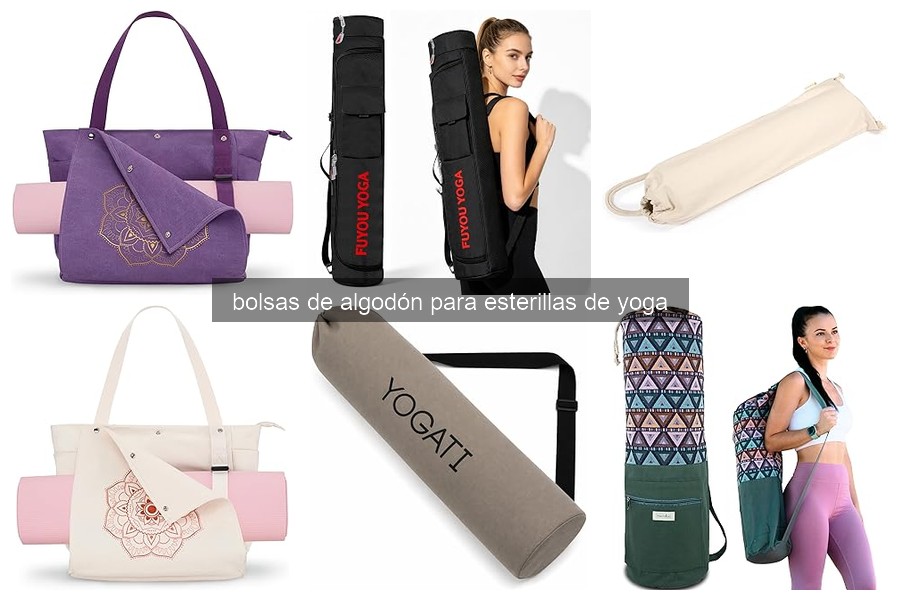 Mejores bolsas de algodón para esterillas de yoga 2023