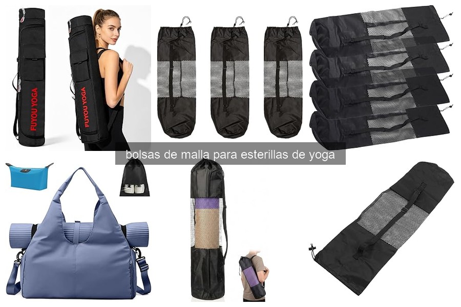 Mejores bolsas de malla para esterillas de yoga en 2023