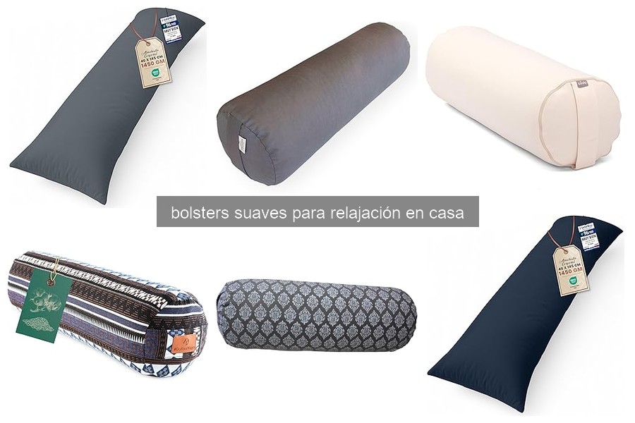 Mejores bolsters suaves para relajación en casa 2026
