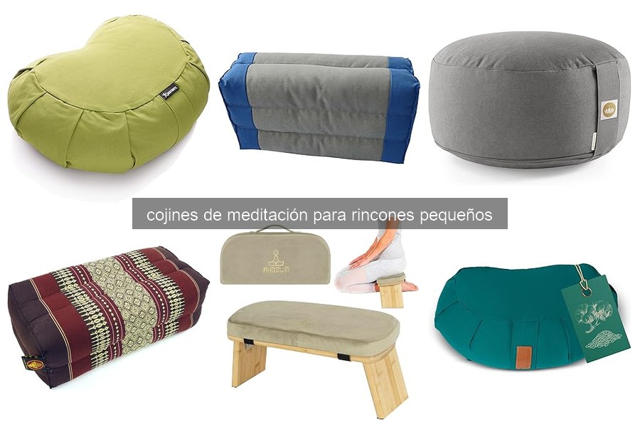 Mejores cojines de meditación para rincones pequeños