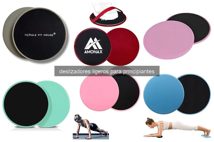 Mejores deslizadores ligeros para principiantes en yoga y pilates