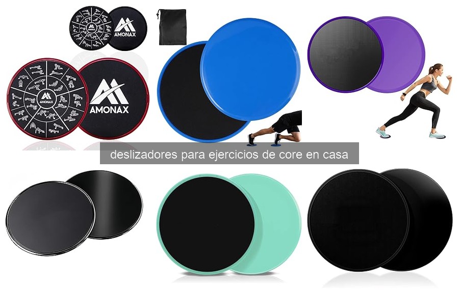 Mejores deslizadores para ejercicios de core en casa
