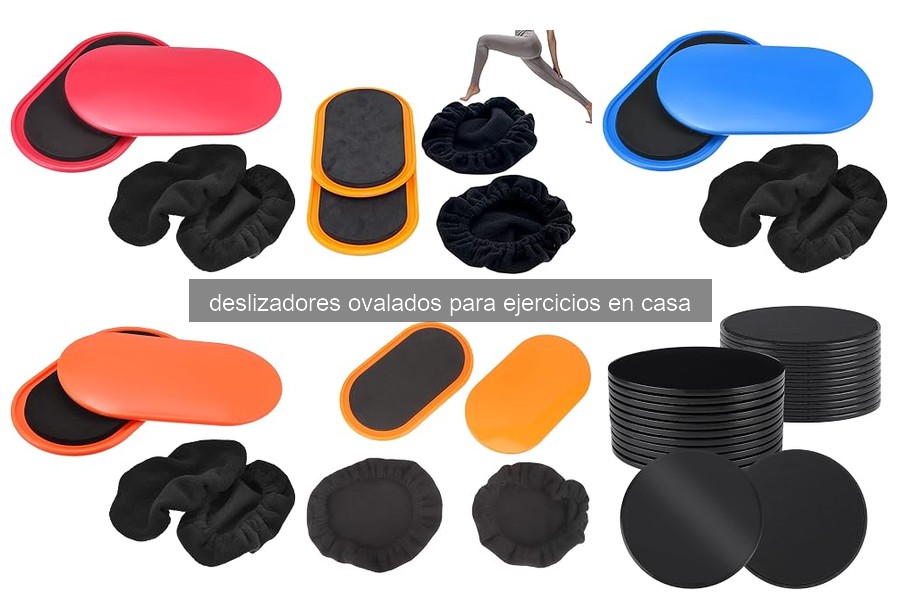 Mejores ejercicios con deslizadores ovalados para casa