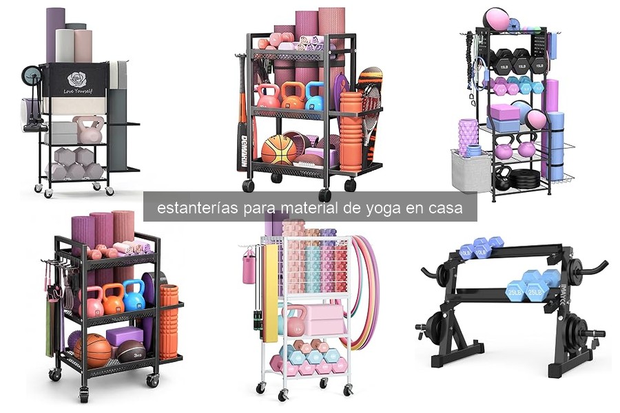 Mejores estanterías para yoga de 2023: comparativa completa