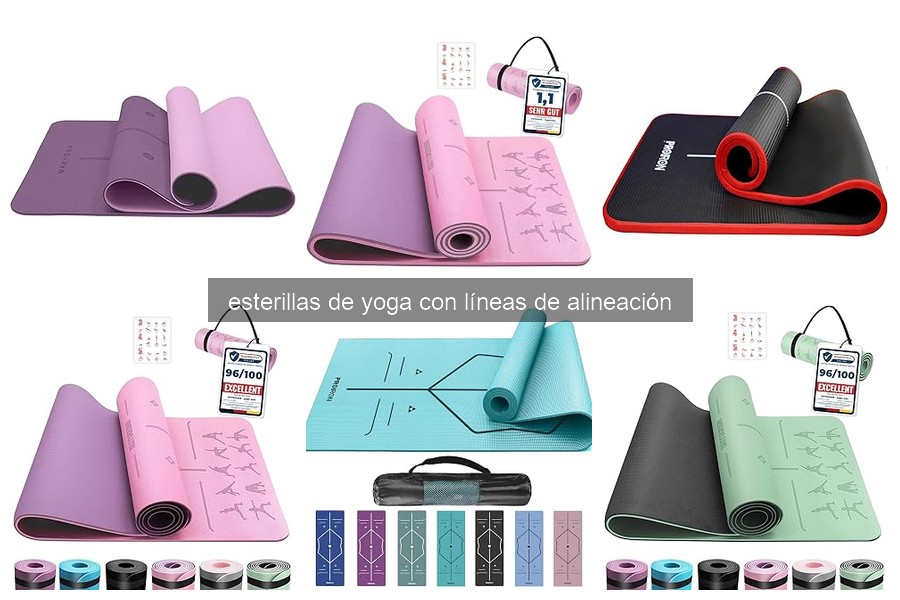 Mejores esterillas de yoga con líneas para principiantes 2026