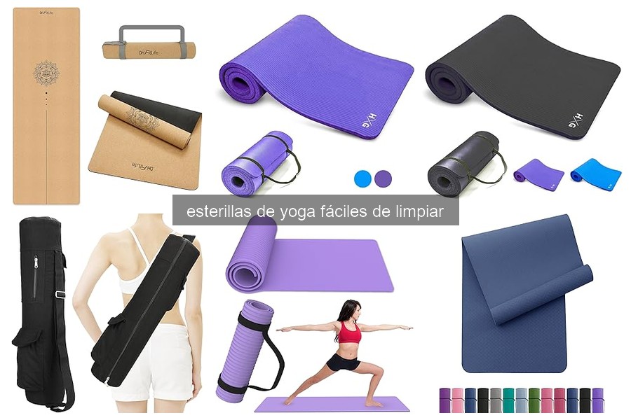 Mejores esterillas de yoga fáciles de limpiar en 2026