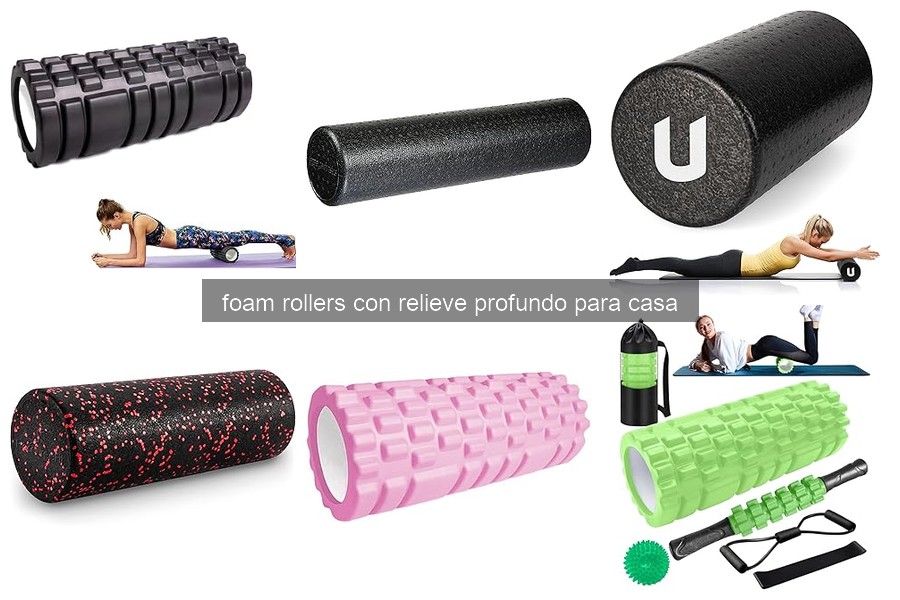 Mejores foam rollers con relieve profundo para aliviar dolores