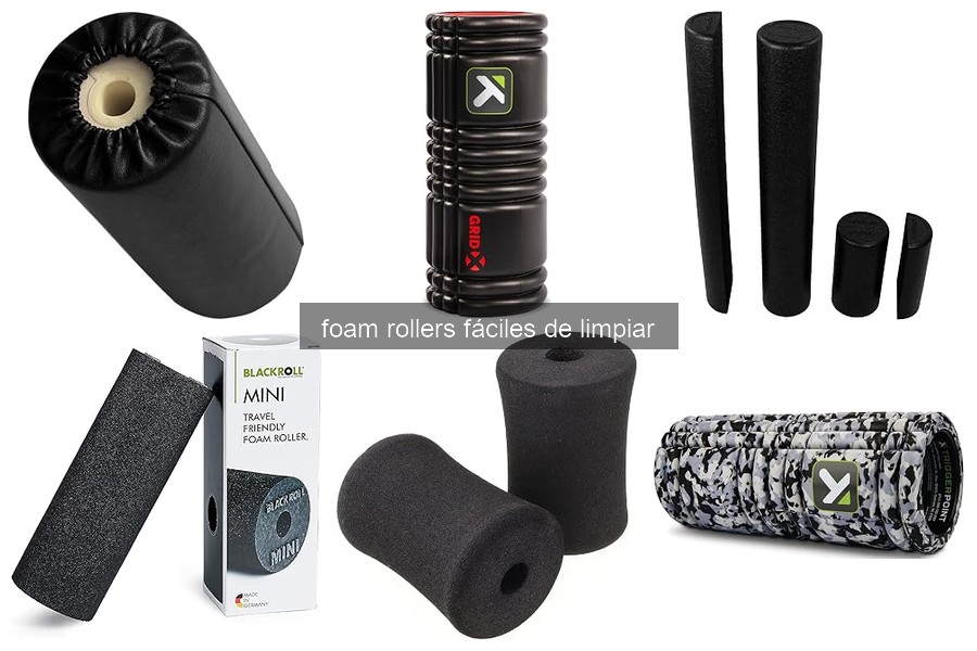 Mejores foam rollers fáciles de limpiar para principiantes en yoga