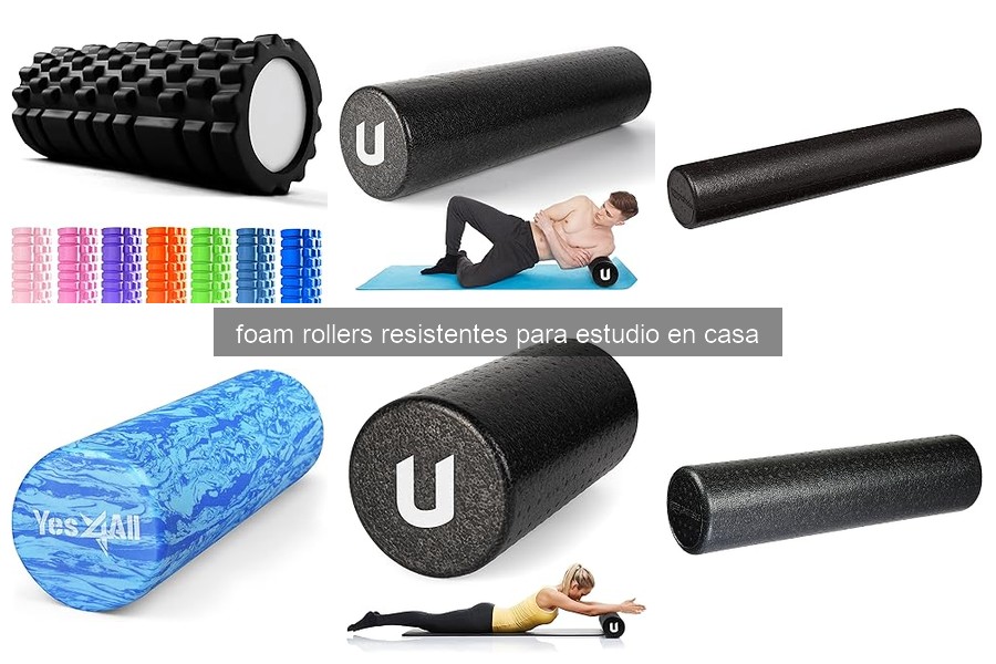 Mejores foam rollers resistentes para estudios en casa 2026