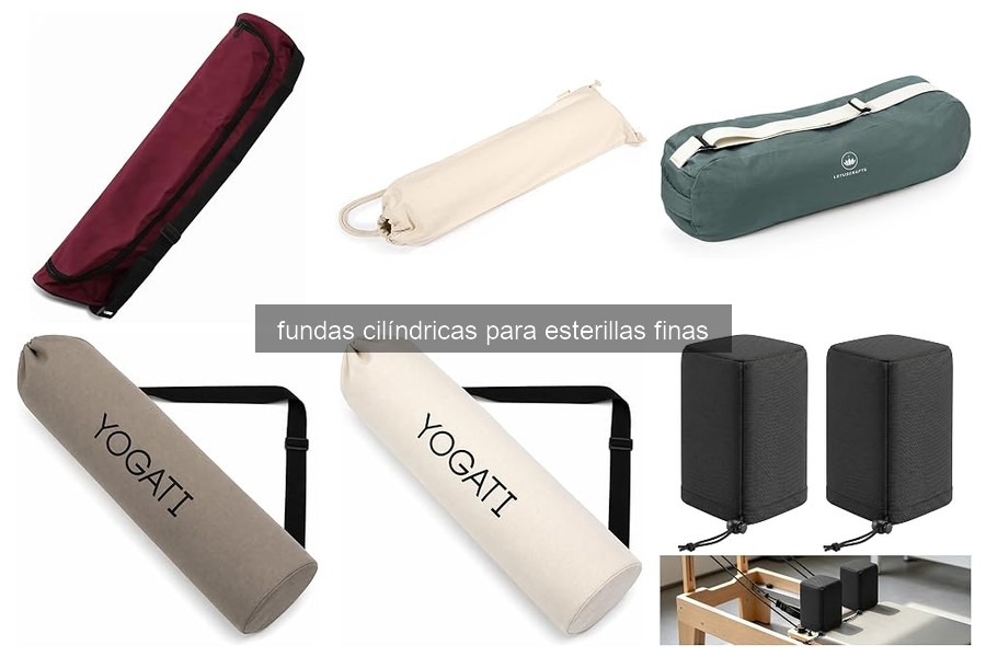 Mejores fundas cilíndricas para esterillas finas en 2026