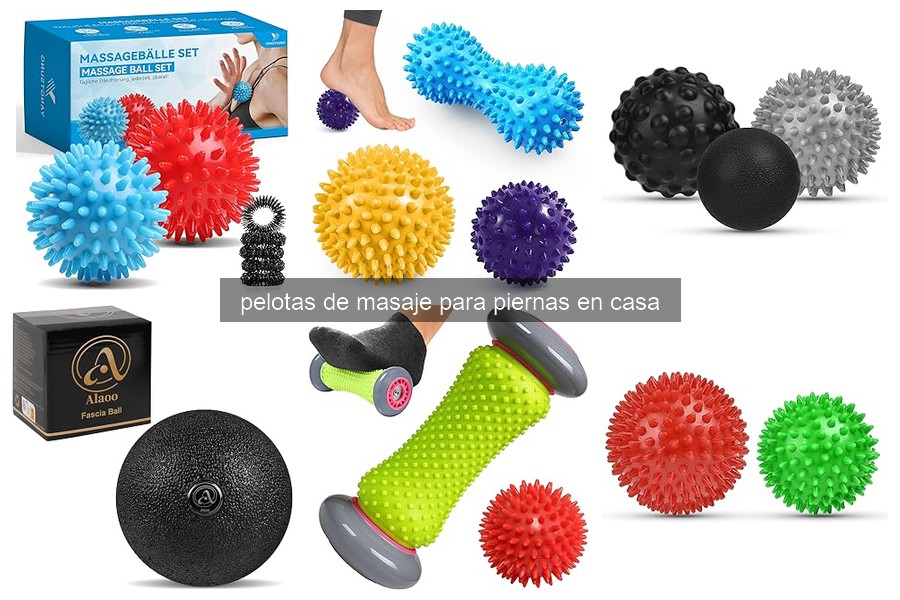 Mejores pelotas de masaje para piernas en casa 2026