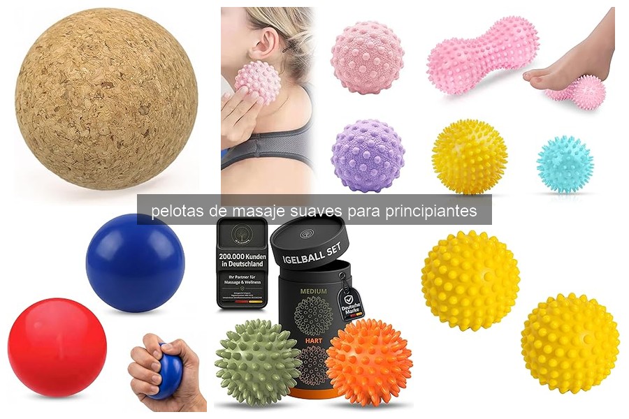Mejores pelotas de masaje suaves para principiantes en 2026