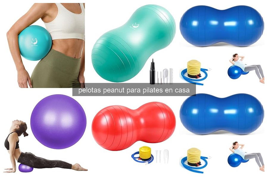 Mejores pelotas peanut para pilates según usuarios en 2026