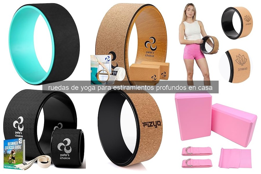 Mejores ruedas de yoga para estiramientos profundos en casa