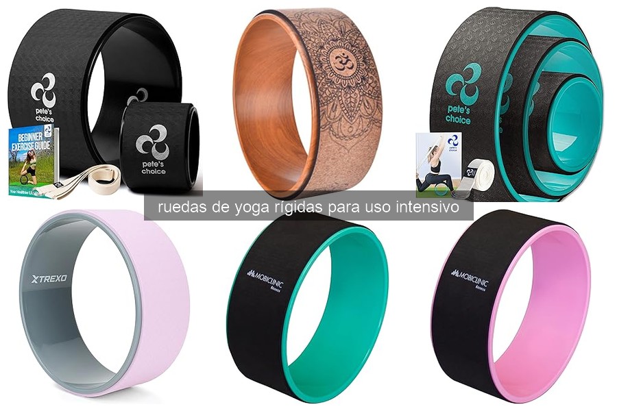 Mejores ruedas de yoga rígidas para uso intensivo en casa