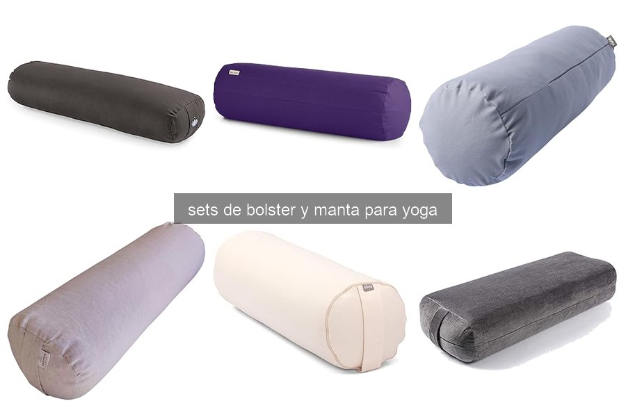 Mejores sets de bolster y manta para yoga en 2023