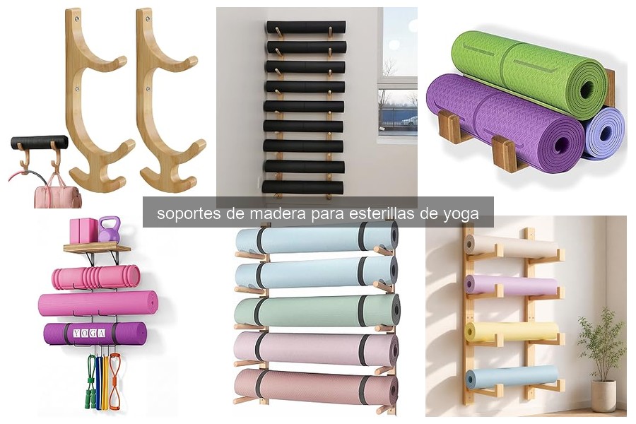 Mejores soportes de madera para esterillas de yoga 2026