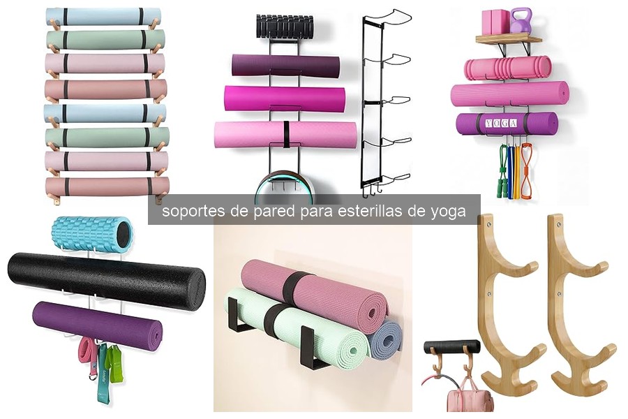 Mejores soportes de pared para esterillas de yoga en 2026