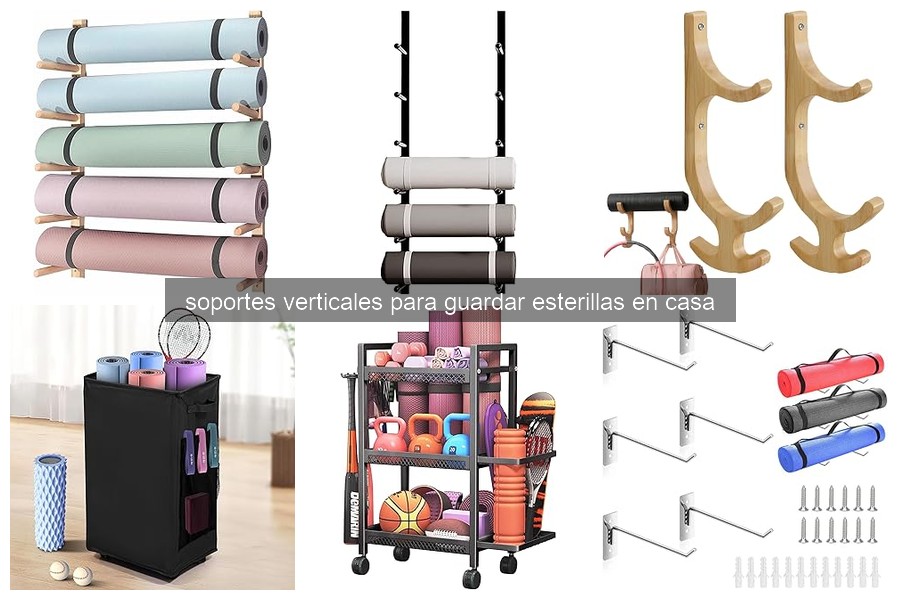Mejores soportes verticales para esterillas de yoga en 2026