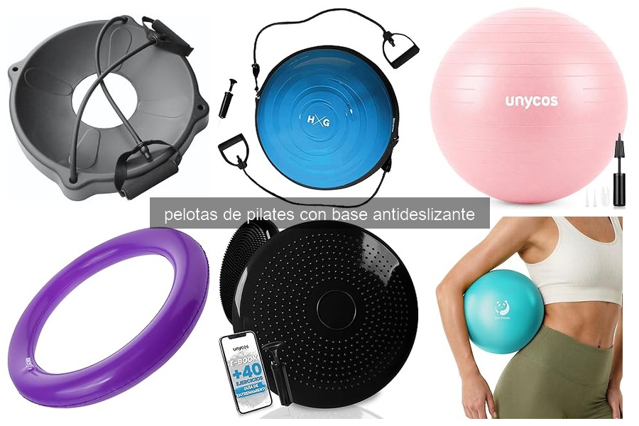 Pelotas de Pilates con Base Antideslizante: Beneficios y Características