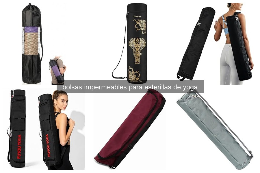 ¿Por qué elegir una bolsa impermeable para esterilla de yoga?
