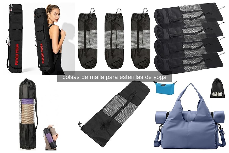 Problemas comunes al usar bolsas de malla para esterillas de yoga