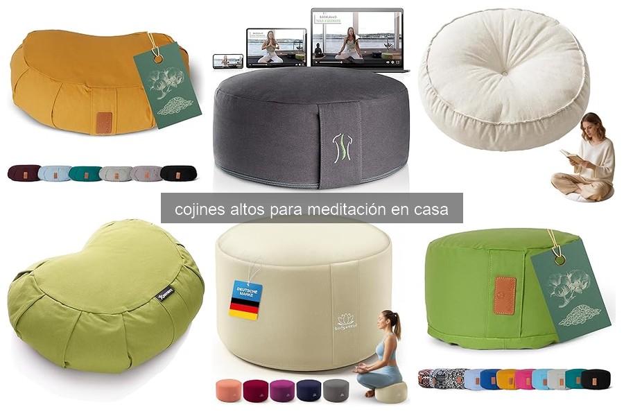 Problemas comunes con cojines altos para meditación y soluciones