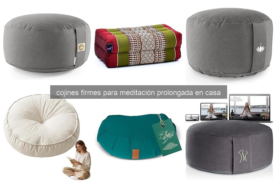 Problemas comunes con cojines firmes para meditación y soluciones
