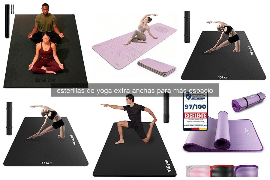 Problemas comunes con esterillas de yoga extra anchas y soluciones