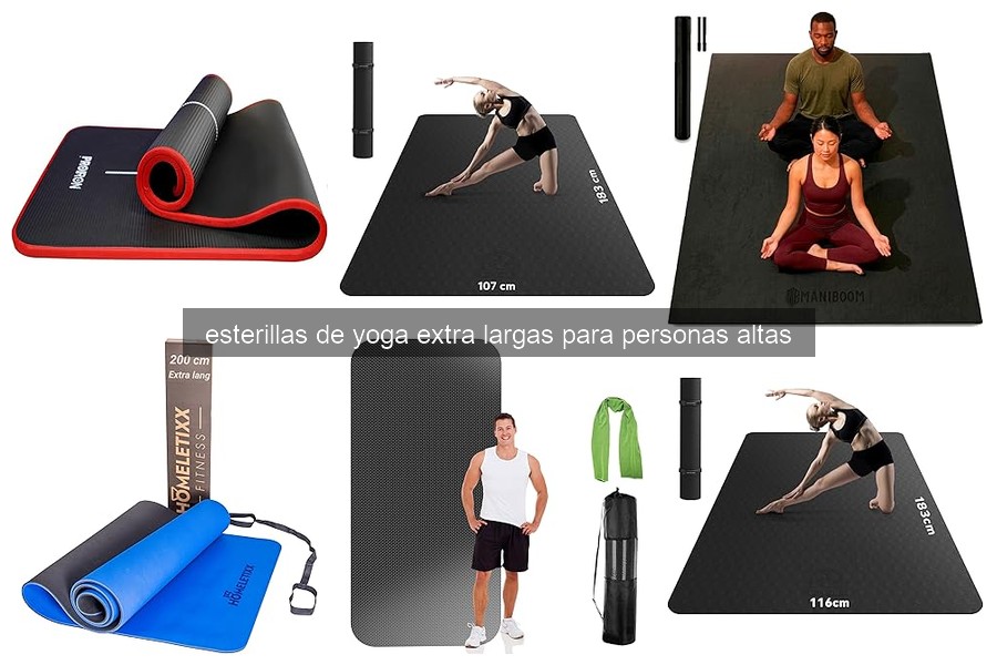 Problemas comunes con esterillas de yoga para personas altas