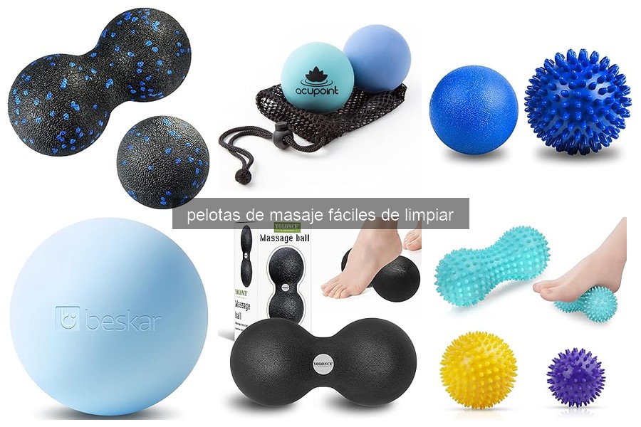 Problemas comunes con pelotas de masaje y soluciones efectivas