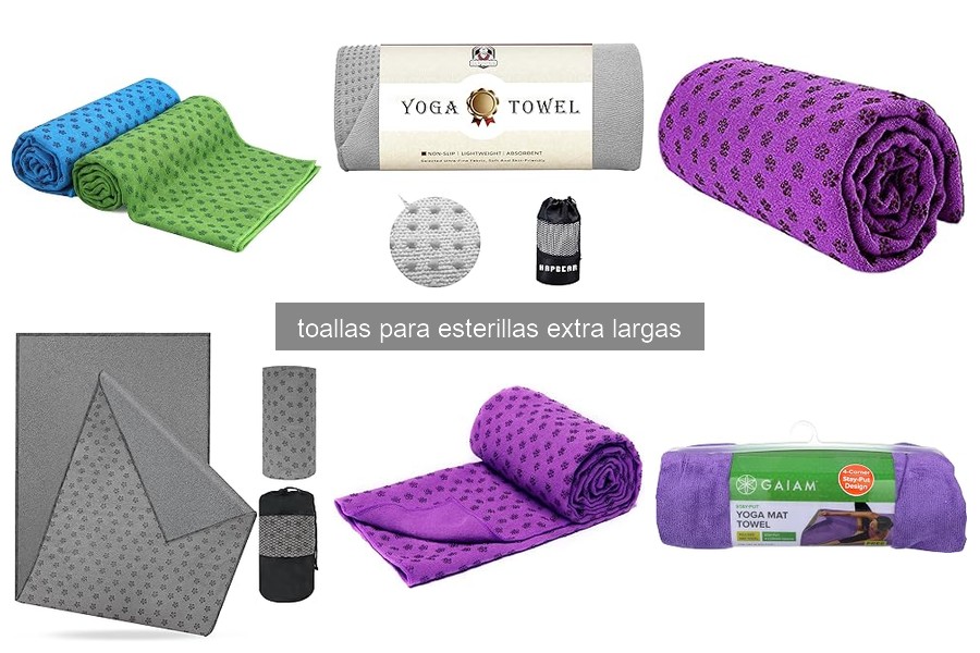 Problemas comunes con toallas para esterillas extra largas
