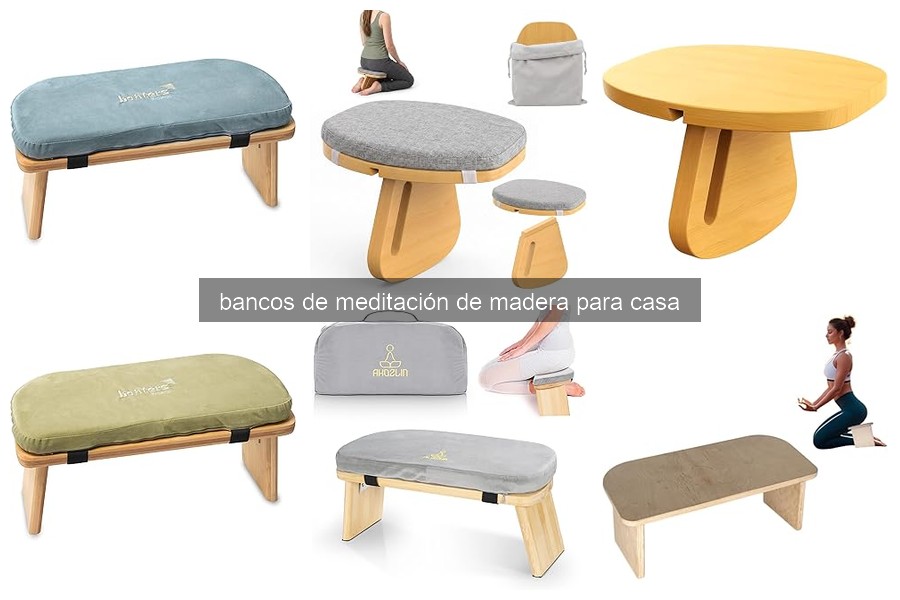 ¿Qué es un banco de meditación de madera? Beneficios y características