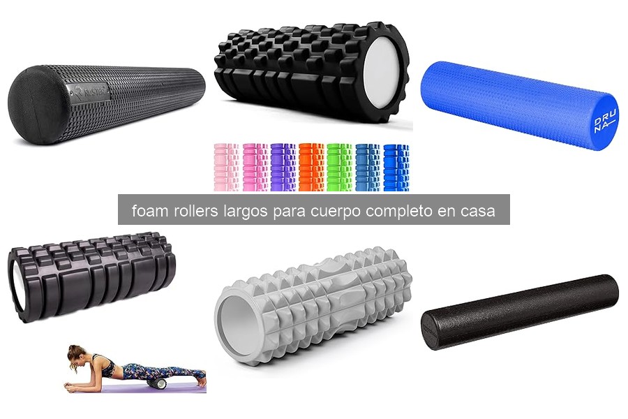 ¿Qué es un foam roller largo y cómo se utiliza en casa?