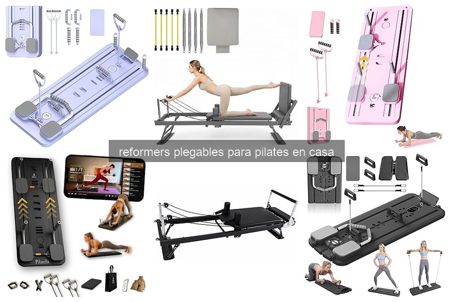 ¿Qué es un reformer plegable para pilates y cómo se usa?
