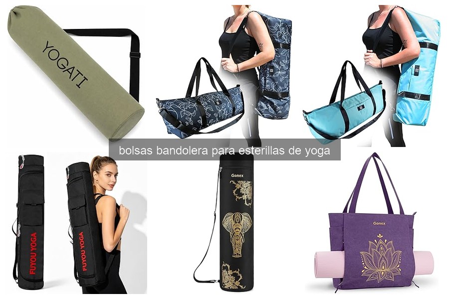 ¿Qué es una bolsa bandolera para esterillas de yoga?