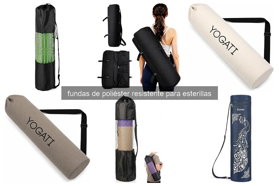 ¿Qué es una funda de poliéster resistente para esterillas?