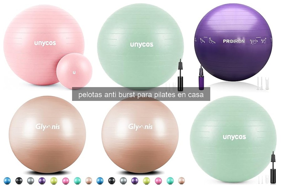 ¿Qué es una pelota anti burst para pilates?