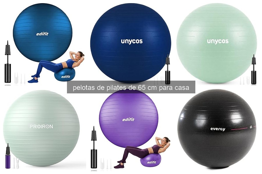 ¿Qué es una pelota de pilates de 65 cm y sus usos?