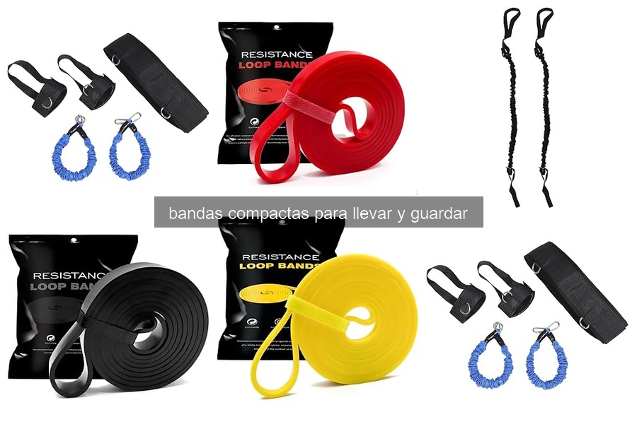 ¿Qué son las bandas compactas para yoga y pilates?