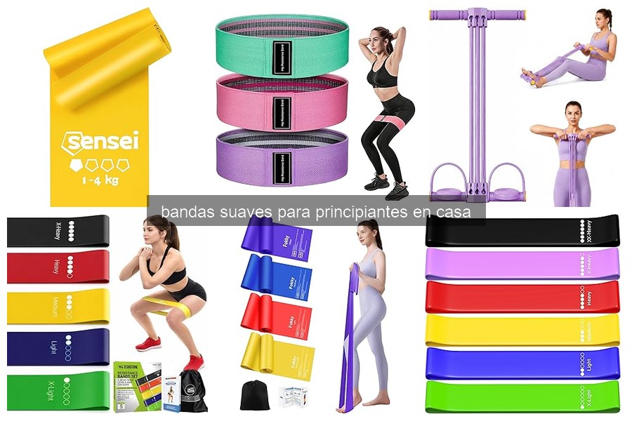 ¿Qué son las bandas suaves para yoga y pilates en casa?