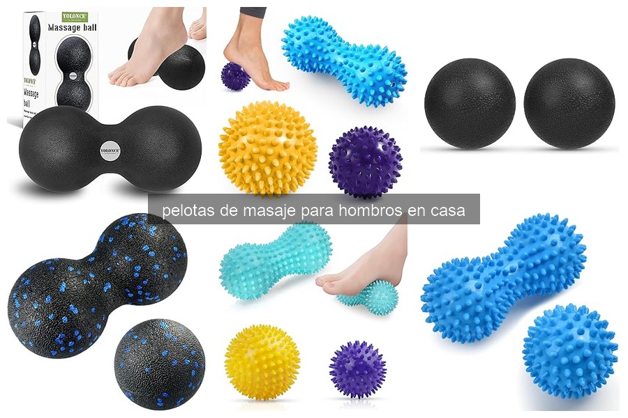 ¿Qué son las pelotas de masaje para hombros? Beneficios y uso